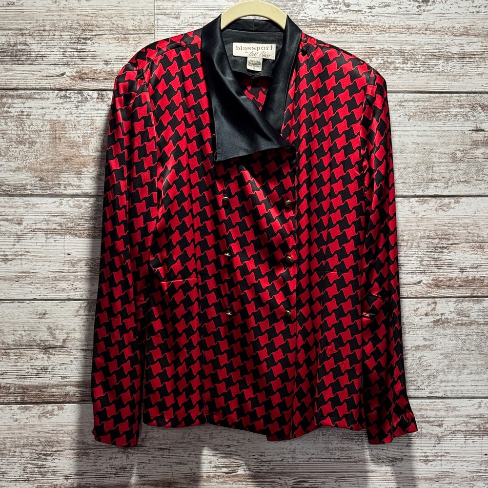 Vintage Blassport Silk Blouse 10